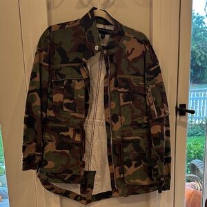 VERONICA BEARD Camouflage Jacket (XS)